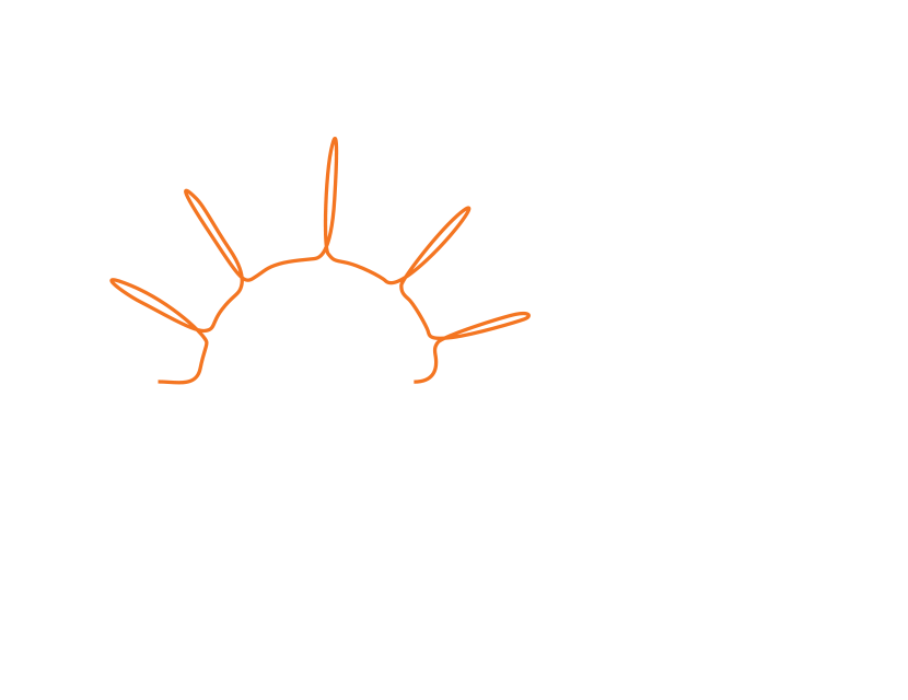 Un coucher de soleil et un voilier